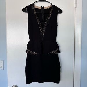 Peplum dress
